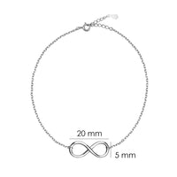 Unendlich Armband in 925 Silber