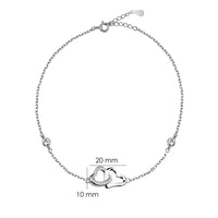 Herz Armband in 925 Silber