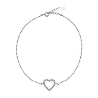 Herz Armband in 925 Silber