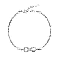 Unendlich Armband in 925 Silber