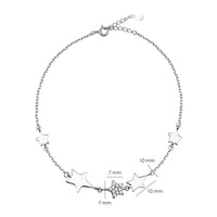 Stern Armband in 925 Silber