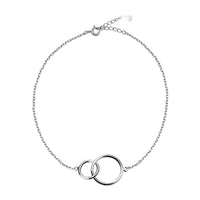 Kreis Armband in 925 Silber