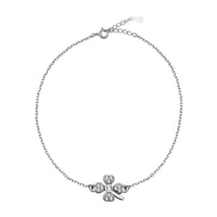 Blatt Armband in 925 Silber
