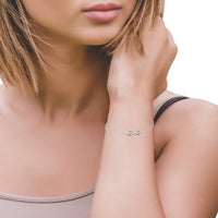 Unendlich Armband in 925 Silber