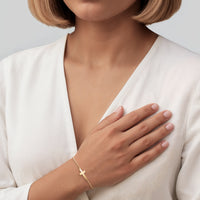 Kreuz Armband in 925 Silber