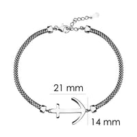 Anker Armband in 925 Silber