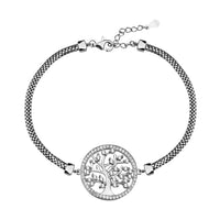 Baum Armband in 925 Silber