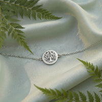 Baum Armband in 925 Silber