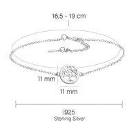Baum Armband in 925 Silber