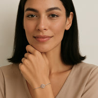 Baum Armband in 925 Silber