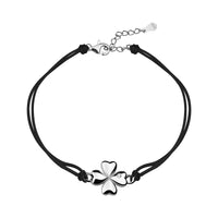 Blatt Armband in 925 Silber