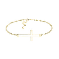 Kreuz Armband in 925 Silber