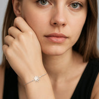 Stern Armband in 925 Silber