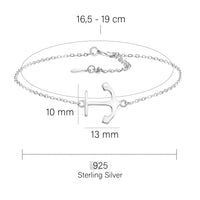 Anker Armband in 925 Silber