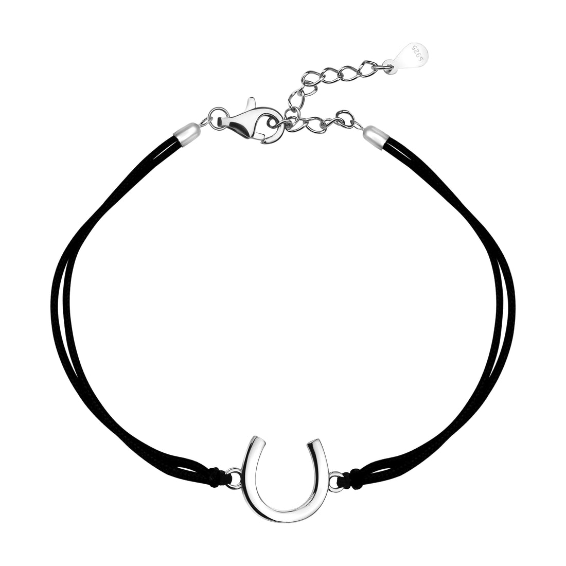 Hufeisen Armband in 925 Silber