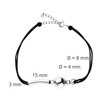 Kugel Armband in 925 Silber