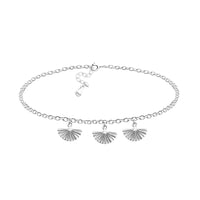 Muschel Armband in 925 Silber