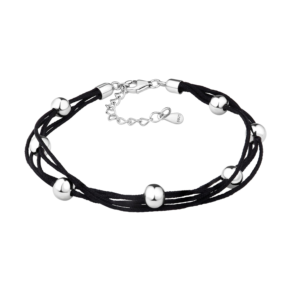 Kugel Armband in 925 Silber