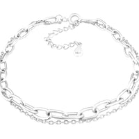 Layer Armband in 925 Silber