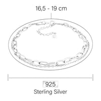 Layer Armband in 925 Silber