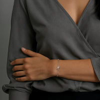 Modelansicht von Stern Armband in 925 Silber von Sofia Milani - B0274