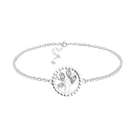 Muschel Armband in 925 Silber