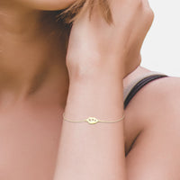 Modelansicht von Sternen Wolken Armband in 925 Silber von Sofia Milani - B0315