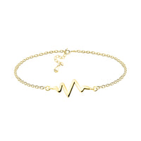 Hauptansicht von Herzschlag Armband in 925 Silber von Sofia Milani - B0325