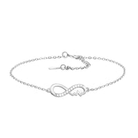 Hauptansicht von Unendlich Infinity Armband in 925 Silber von Sofia Milani - B0332