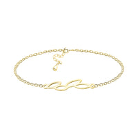 Hauptansicht von Blatt Armband in 925 Silber von Sofia Milani - B0335