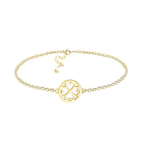 Hauptansicht von Blumen Kreis Armband in 925 Silber von Sofia Milani - B0343
