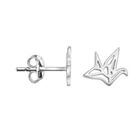 Vogel Ohrstecker in 925 Silber