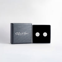 Kreis Ohrstecker in 925 Silber