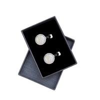 Kreis Ohrstecker in 925 Silber