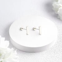 Stab Ohrstecker in 925 Silber