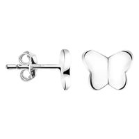 Schmetterling Ohrstecker in 925 Silber