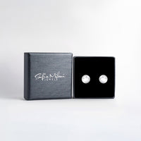 Kreis Ohrstecker in 925 Silber