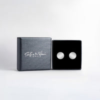 Kreis Ohrstecker in 925 Silber