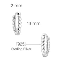Creolen in 925 Silber