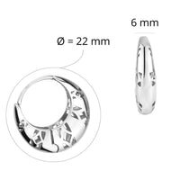 Creolen in 925 Silber