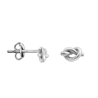 Herz Ohrstecker in 925 Silber