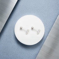 Stab Ohrstecker in 925 Silber