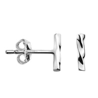 Stab Ohrstecker in 925 Silber