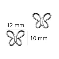 Schmetterling Ohrstecker in 925 Silber