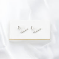 Stab Ohrstecker in 925 Silber