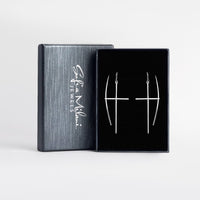 Kreuz Durchzieher in 925 Silber