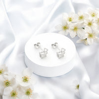 Hund Ohrstecker in 925 Silber