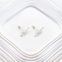 Knoten Ohrstecker in 925 Silber