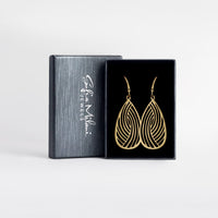 Ornament Ohrhänger in 925 Silber