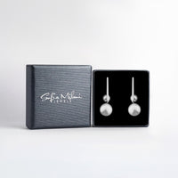 Perle Ohrstecker in 925 Silber